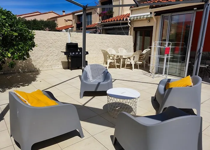 Pavillon 6 Pers. Avec Piscine, Clim, Parking Et Wifi - Fr-1-776-5 Argelès-sur-Mer