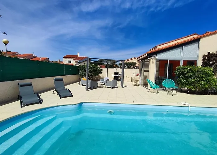 Villa Maison Climatisee Avec Piscine, Parking, Et Wifi - 6 Pers. - Fr-1-776-5 *